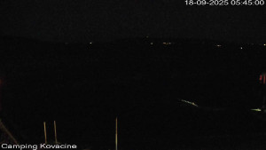 Camp Kovačine - Pláž kempu - 18.9.2025 v 05:45