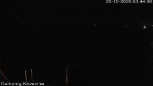 Camp Kovačine - Pláž kempu - 25.10.2025 v 03:45 Camp Kovačine - Pláž kempu - 25.10.2025 v 03:45