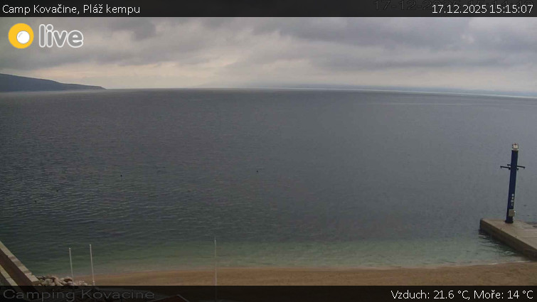 Camp Kovačine - Pláž kempu - 17.12.2025 v 15:15