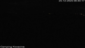 Camp Kovačine - Pláž kempu - 25.12.2025 v 00:45