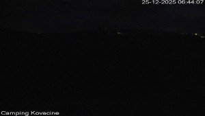 Camp Kovačine - Pláž kempu - 25.12.2025 v 06:45