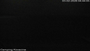Camp Kovačine - Pláž kempu - 3.2.2026 v 04:45 Camp Kovačine - Pláž kempu - 3.2.2026 v 04:45