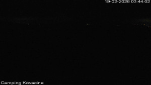 Camp Kovačine - Pláž kempu - 19.2.2026 v 03:45