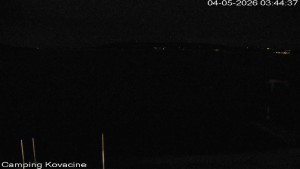 Camp Kovačine - Pláž kempu - 4.5.2026 v 03:45