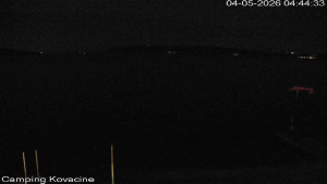 Camp Kovačine - Pláž kempu - 4.5.2026 v 04:45