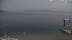 Pláž kempu