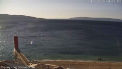 Campsite beach