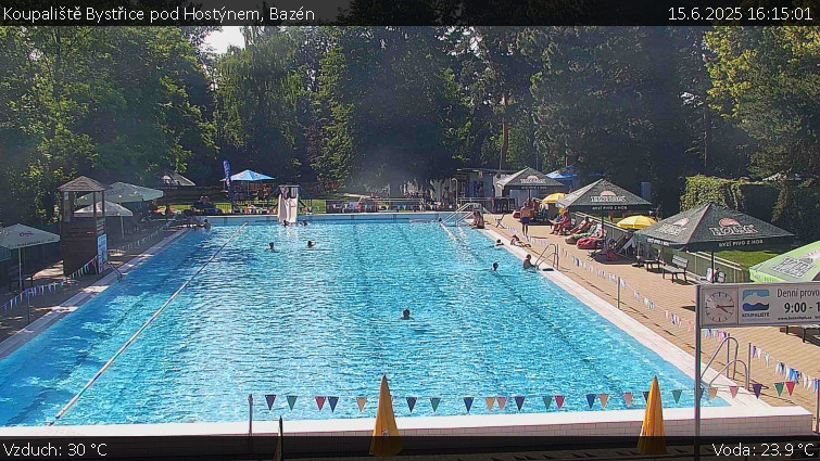 Koupaliště Bystřice pod Hostýnem - Bazén - 15.6.2025 v 16:15 Koupaliště Bystřice pod Hostýnem - Bazén - 15.6.2025 v 16:15