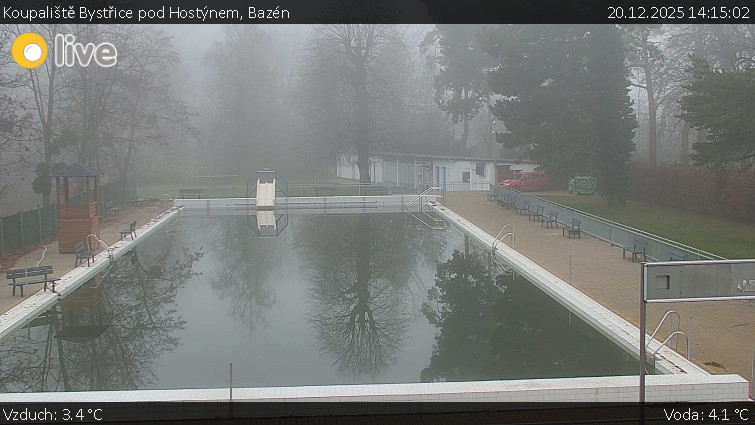 Koupaliště Bystřice pod Hostýnem - Bazén - 20.12.2025 v 14:15