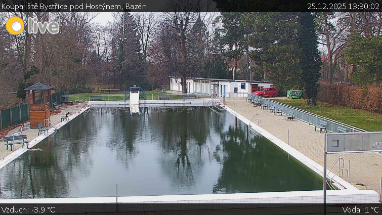 Koupaliště Bystřice pod Hostýnem - Bazén - 25.12.2025 v 13:30