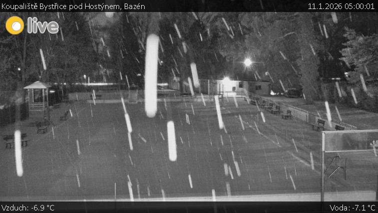 Koupaliště Bystřice pod Hostýnem - Bazén - 11.1.2026 v 05:00