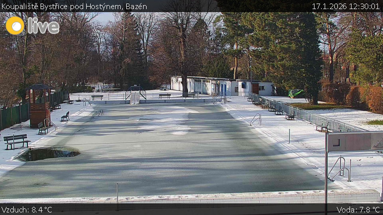 Koupaliště Bystřice pod Hostýnem - Bazén - 17.1.2026 v 12:30