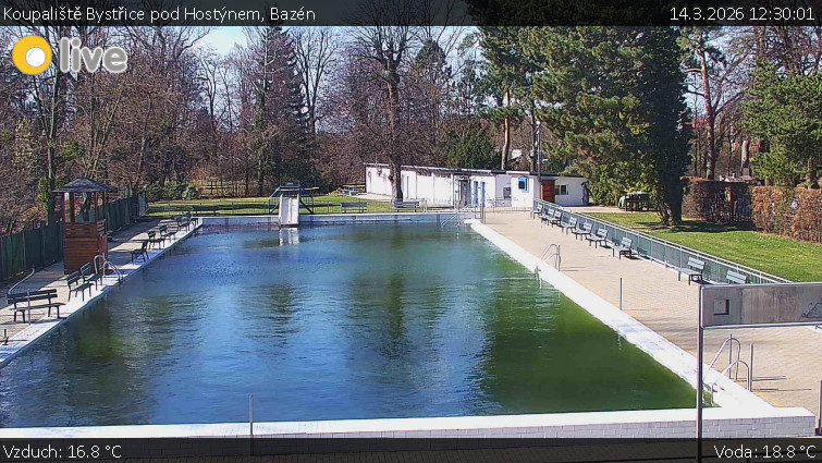 Koupaliště Bystřice pod Hostýnem - Bazén - 14.3.2026 v 12:30