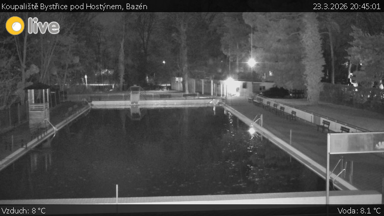 Koupaliště Bystřice pod Hostýnem - Bazén - 23.3.2026 v 20:45