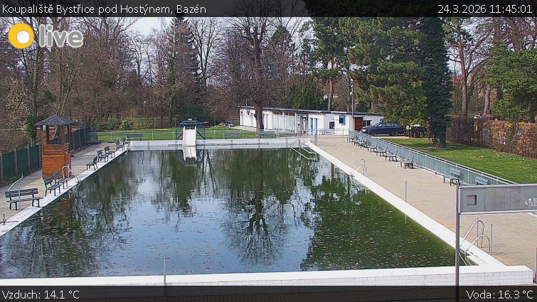 Koupaliště Bystřice pod Hostýnem - Bazén - 24.3.2026 v 11:45