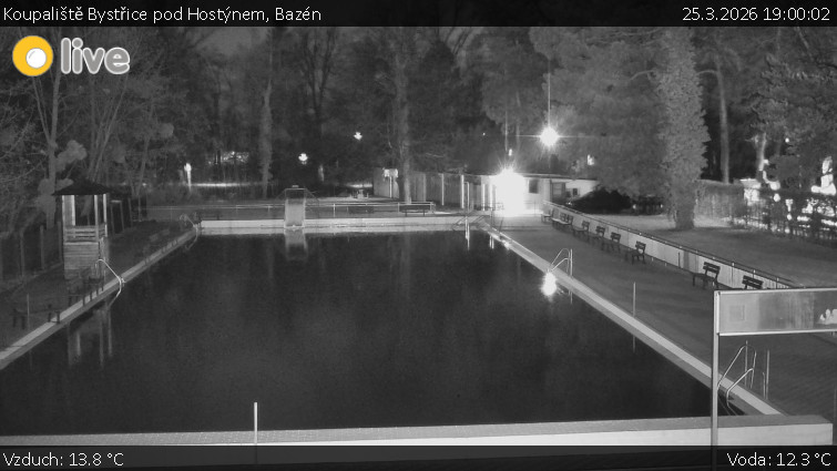 Koupaliště Bystřice pod Hostýnem - Bazén - 25.3.2026 v 19:00