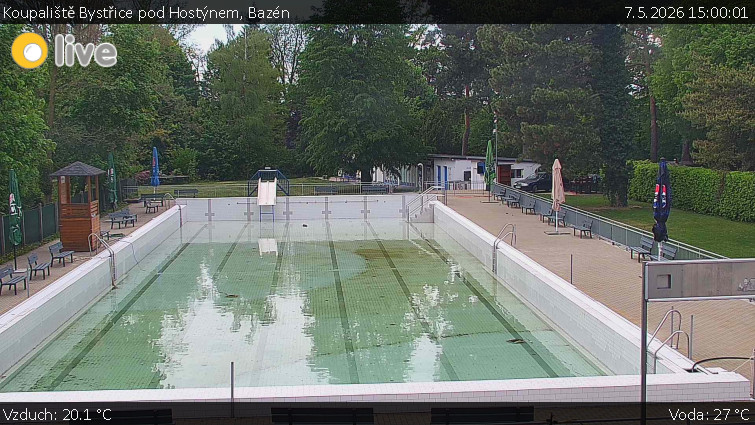 Koupaliště Bystřice pod Hostýnem - Bazén - 7.5.2026 v 15:00