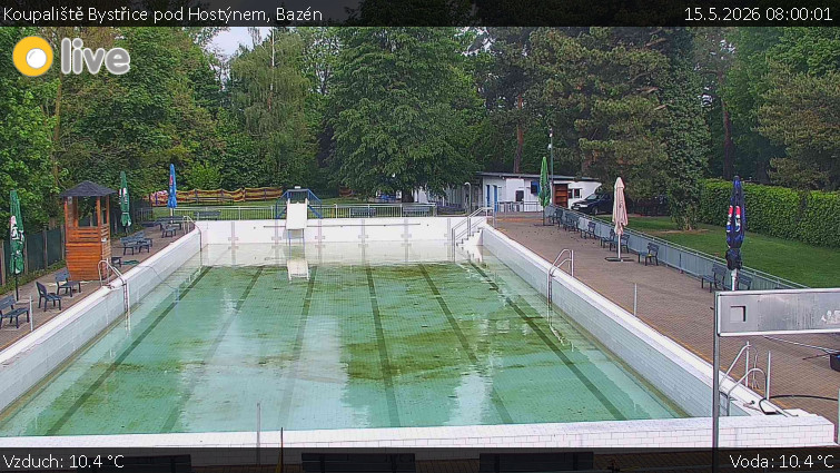 Koupaliště Bystřice pod Hostýnem - Bazén - 15.5.2026 v 08:00