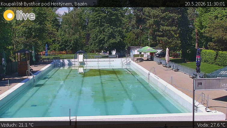 Koupaliště Bystřice pod Hostýnem - Bazén - 20.5.2026 v 11:30