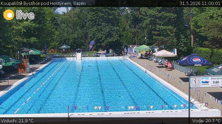Koupaliště Bystřice pod Hostýnem - Bazén - 31.5.2026 v 11:00