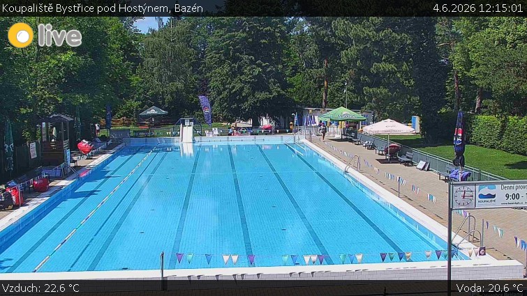Koupaliště Bystřice pod Hostýnem - Bazén - 4.6.2026 v 12:15