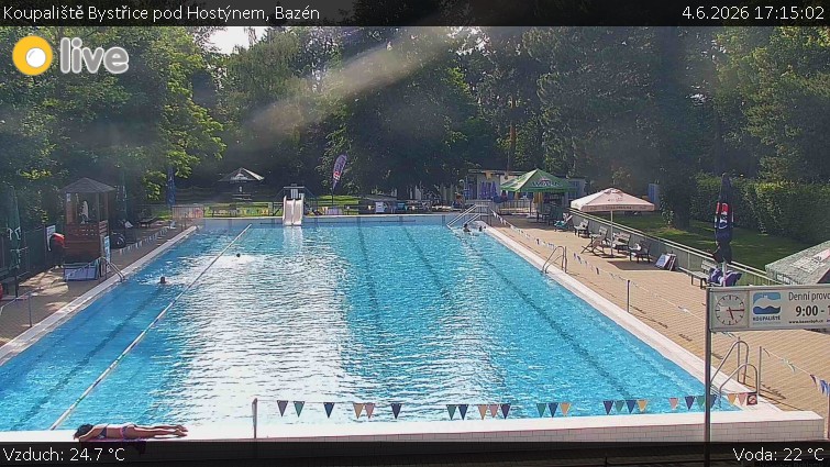 Koupaliště Bystřice pod Hostýnem - Bazén - 4.6.2026 v 17:15
