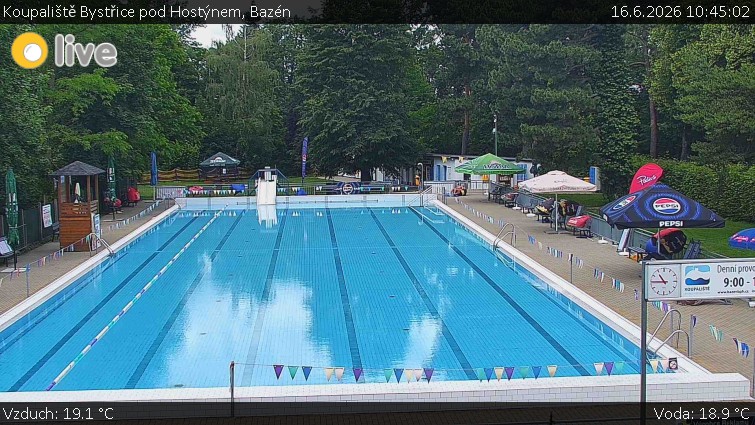 Koupaliště Bystřice pod Hostýnem - Bazén - 16.6.2026 v 10:45