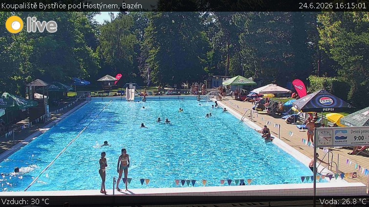 Basen Bystřice pod Hostýnem - Basen - 24.6.2026 v 16:15