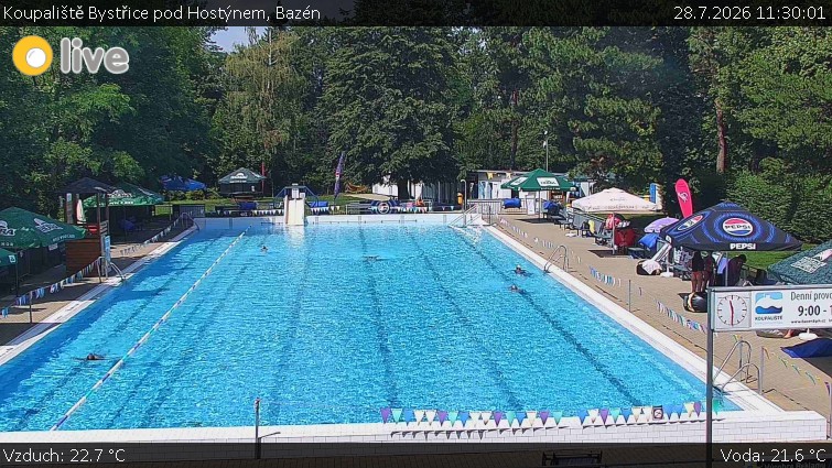 Koupaliště Bystřice pod Hostýnem - Bazén - 28.7.2026 v 11:30