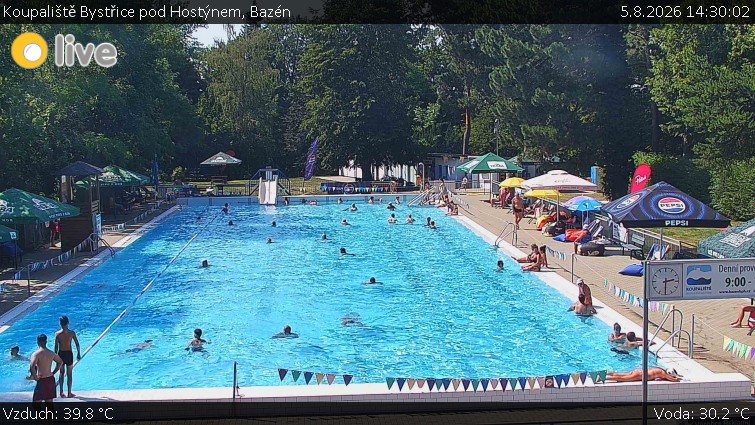 Koupaliště Bystřice pod Hostýnem - Bazén - 5.8.2026 v 14:30