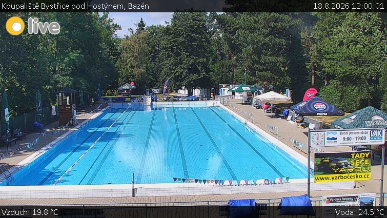 Koupaliště Bystřice pod Hostýnem - Bazén - 18.8.2026 v 12:00