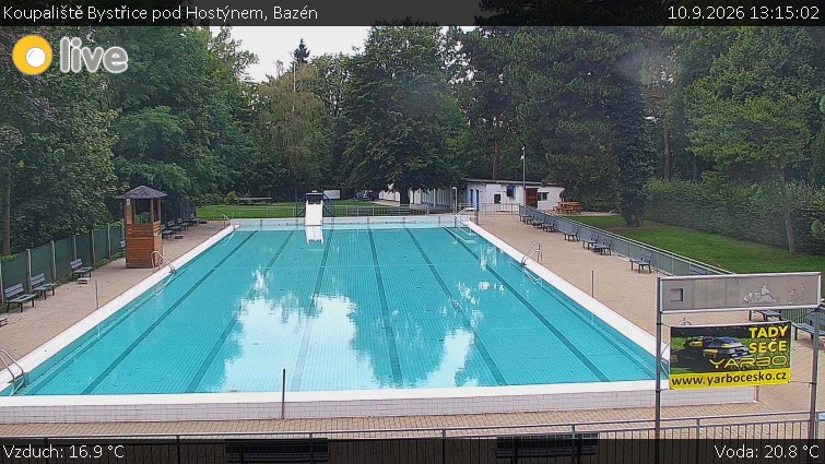 Koupaliště Bystřice pod Hostýnem - Bazén - 10.9.2026 v 13:15