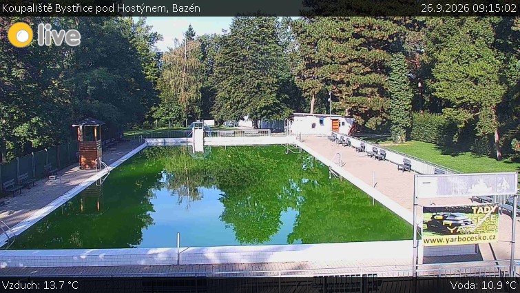 Koupaliště Bystřice pod Hostýnem - Bazén - 26.9.2026 v 09:15