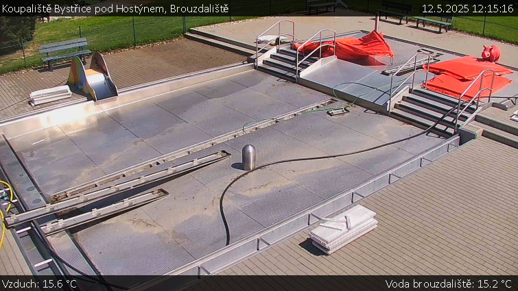 Koupaliště Bystřice pod Hostýnem - Brouzdaliště - 12.5.2025 v 12:15 Koupaliště Bystřice pod Hostýnem - Brouzdaliště - 12.5.2025 v 12:15