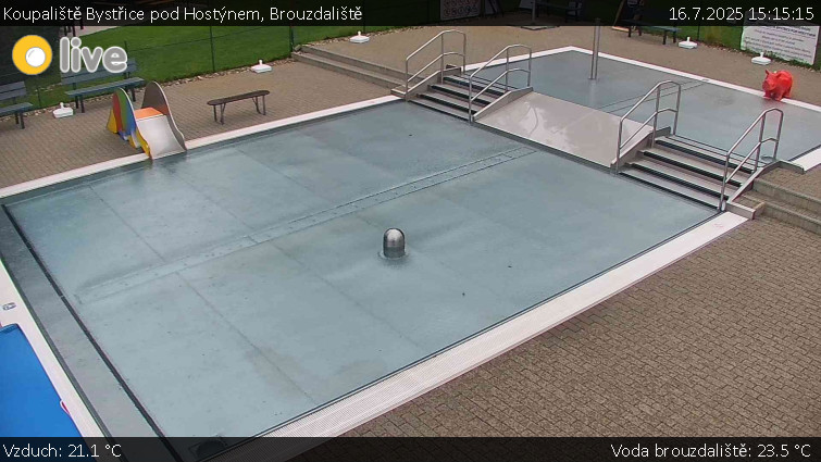 Koupaliště Bystřice pod Hostýnem - Brouzdaliště - 16.7.2025 v 15:15 Koupaliště Bystřice pod Hostýnem - Brouzdaliště - 16.7.2025 v 15:15