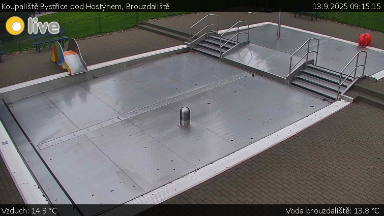 Koupaliště Bystřice pod Hostýnem - Brouzdaliště - 13.9.2025 v 09:15