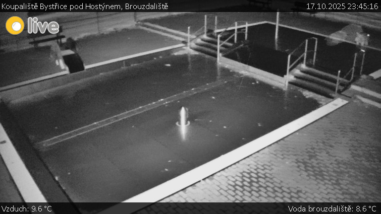 Koupaliště Bystřice pod Hostýnem - Brouzdaliště - 17.10.2025 v 23:45 Koupaliště Bystřice pod Hostýnem - Brouzdaliště - 17.10.2025 v 23:45