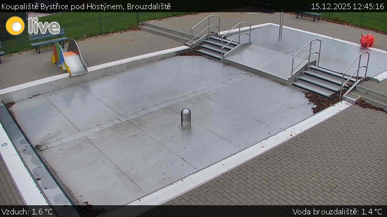 Koupaliště Bystřice pod Hostýnem - Brouzdaliště - 15.12.2025 v 12:45