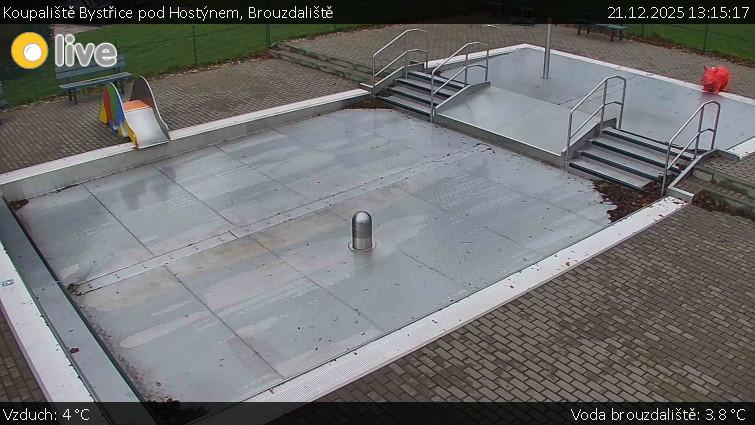 Koupaliště Bystřice pod Hostýnem - Brouzdaliště - 21.12.2025 v 13:15