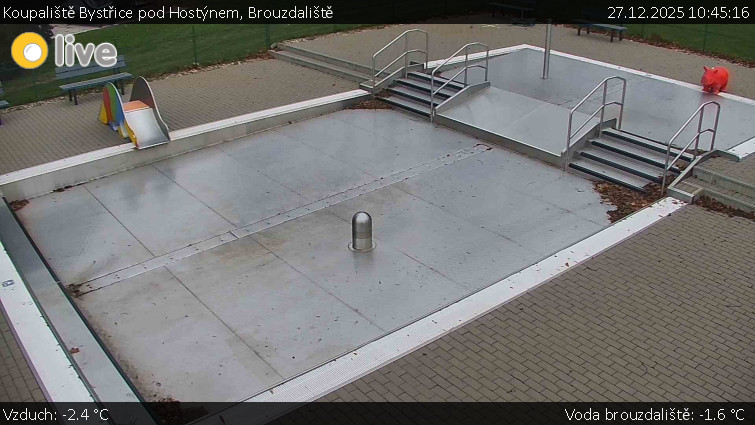 Koupaliště Bystřice pod Hostýnem - Brouzdaliště - 27.12.2025 v 10:45