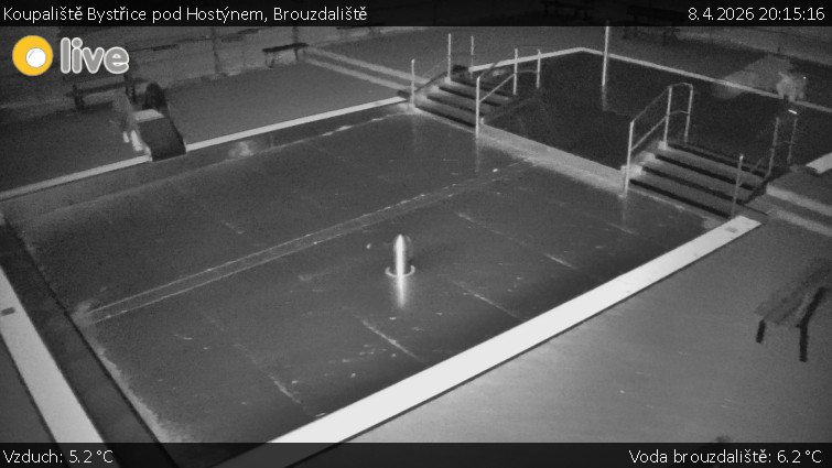 Koupaliště Bystřice pod Hostýnem - Brouzdaliště - 8.4.2026 v 20:15