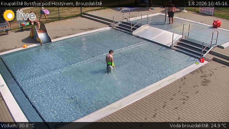 Koupaliště Bystřice pod Hostýnem - Brouzdaliště - 1.8.2026 v 10:45