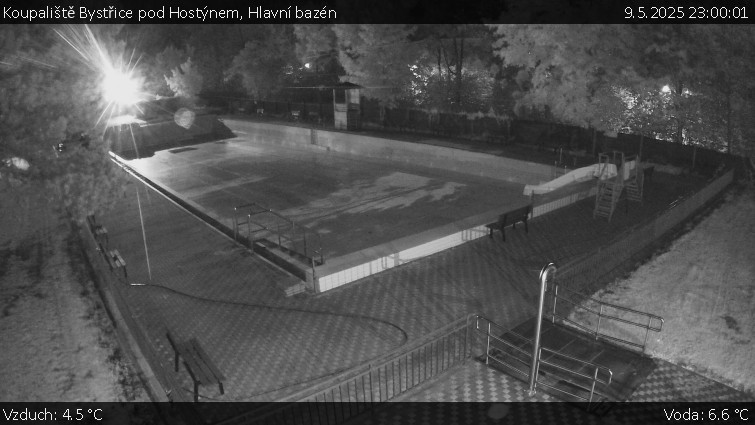 Koupaliště Bystřice pod Hostýnem - Hlavní bazén - 9.5.2025 v 23:00 Koupaliště Bystřice pod Hostýnem - Hlavní bazén - 9.5.2025 v 23:00