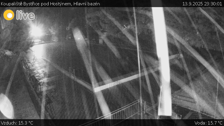 Koupaliště Bystřice pod Hostýnem - Hlavní bazén - 13.9.2025 v 23:30
