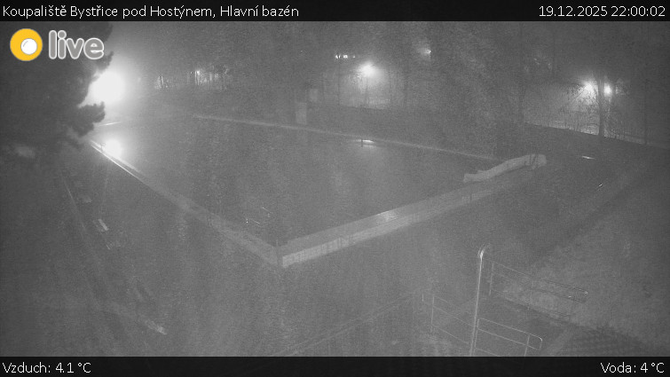 Koupaliště Bystřice pod Hostýnem - Hlavní bazén - 19.12.2025 v 22:00