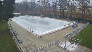 Koupaliště Bystřice pod Hostýnem - Hlavní bazén - 28.1.2026 v 10:45