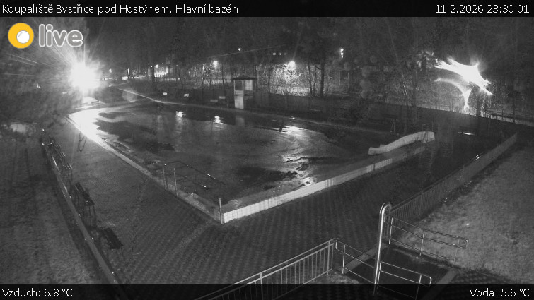 Koupaliště Bystřice pod Hostýnem - Hlavní bazén - 11.2.2026 v 23:30