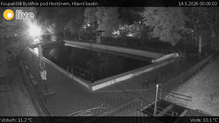 Koupaliště Bystřice pod Hostýnem - Hlavní bazén - 14.5.2026 v 00:00