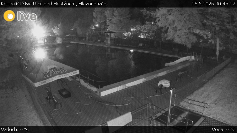 Koupaliště Bystřice pod Hostýnem - Hlavní bazén - 26.5.2026 v 00:46