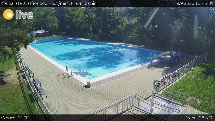 Koupaliště Bystřice pod Hostýnem - Hlavní bazén - 9.9.2026 v 13:45